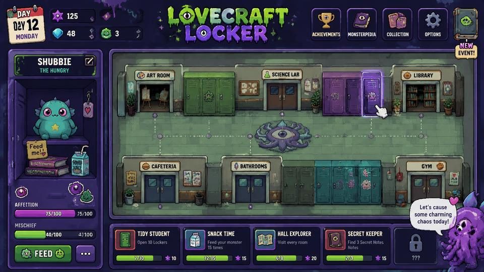 Lovecraft Locker 天数推进 场景图 3